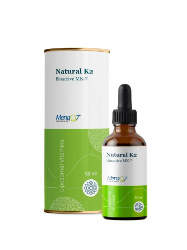 Liposomal Vitamins Natural K2 (Bio Active MK-7), Липосомальный витамин К2, 50 мл