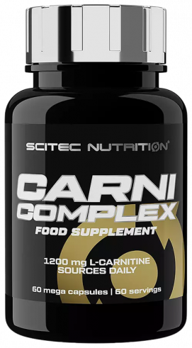 Scitec Nutrition Carni Complex, Карни Комплекс, 60 капсул