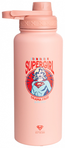 SmartShake Bohtal Insulated Sports Bottle Supergirl No Drama, 960 мл