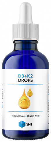 SNT Liquid Ionic D3 + K2 Drops, 59 мл