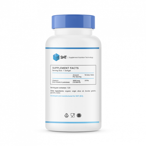 SNT Vitamin A, 120 капсул