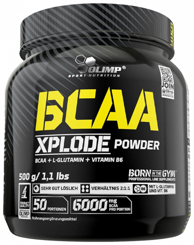 Olimp Sport Nutrition BCAA Xplode Powder, БЦАА Иксплойд Паудер, 500 грамм