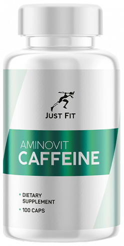 Just Fit Aminovit Caffeine, 100 капсул