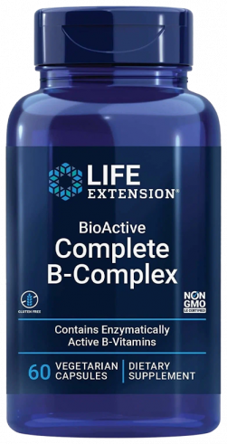 Life Extension BioActive Complete B-Complex, 60 капсул