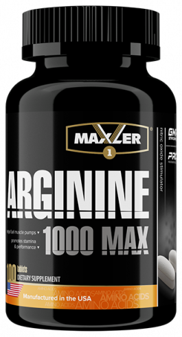 Maxler Arginine 1000 Max, 100 таб