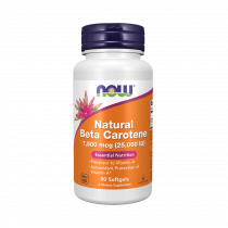 NOW Natural Beta Carotene 25000 IU