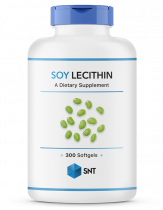 SNT Soy Lecithin, Соевый Лецитин, 300 капсул