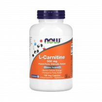 NOW L-Carnitine 500 mg, 180 капсул