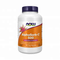 NOW Супер Витамин-С 500, 180 капсул