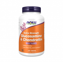 NOW Extra Strength Glucosamine &amp; Chondroitin, 120 таблеток